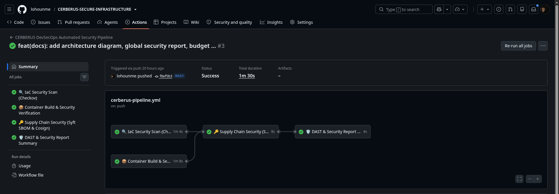 CERBERUS screenshot 1